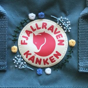 *RESERVED*- custom embroidered Kanken